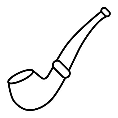 boru vektör illüstrasyon