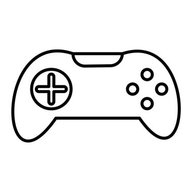 Oyun kolu. Web simgesi basit illüstrasyon