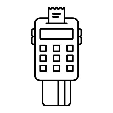 atm makine vektör illüstrasyon tasarımı