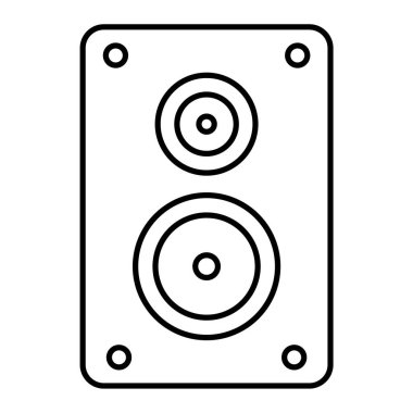 Müzik simgesinin vektör illüstrasyonu