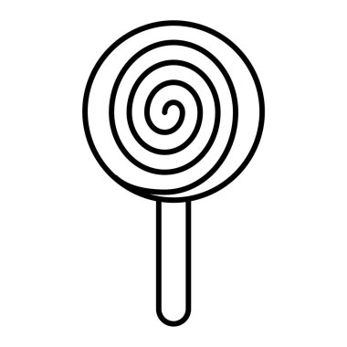 Lolipop vektör satırı simgesi