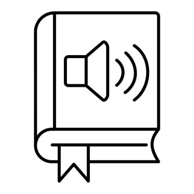 kitap simgesi vektör illüstrasyonu