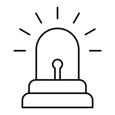 Tek izole edilmiş simge ögesinin vektör illüstrasyonu