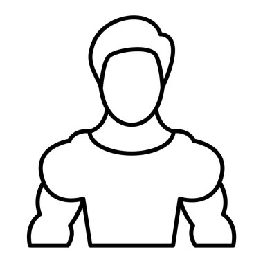 Kas Adam simgesi, vektör illüstrasyonu