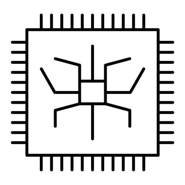 Devre kartı. Basit resimleme
