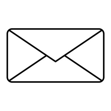 zarf e- posta simgesi vektör illüstrasyon grafik tasarımı