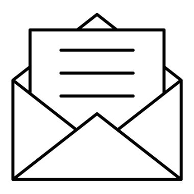 satır çizimi bir harf karikatürü