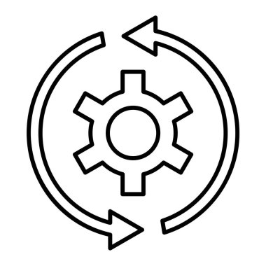 Simge vektör illüstrasyonu ayarlanıyor
