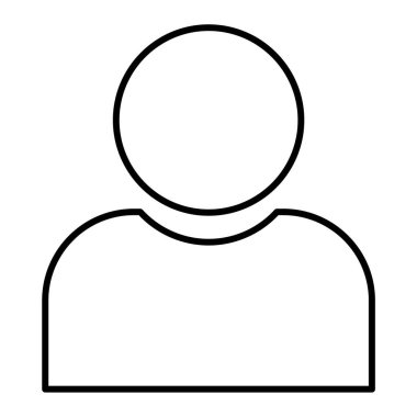 Kabartma biçiminde insan simgesi izole edilmiş arkaplan