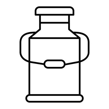 içecek vektör ince çizgi simgesi