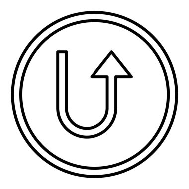 Ok simgesi. Web için ok vektör simgelerinin özet çizimi