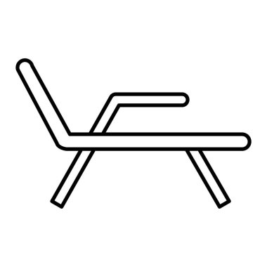 sandalye simgesi çizimi