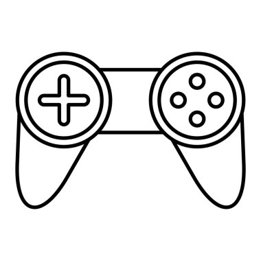 Oyun çubuğu simgesi. vektör illüstrasyonu