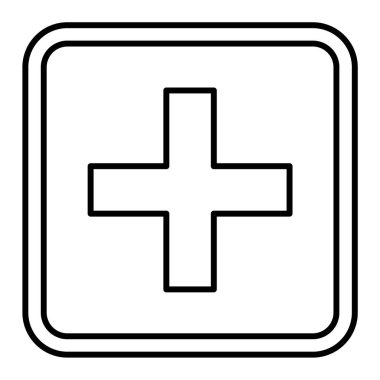 Moda biçimi izole edilmiş arkaplanda çapraz simge