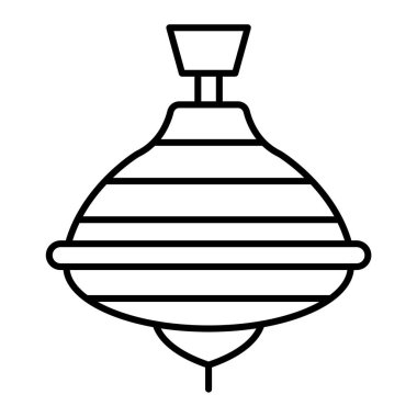 Bir bebek oyuncağının vektör simgesi