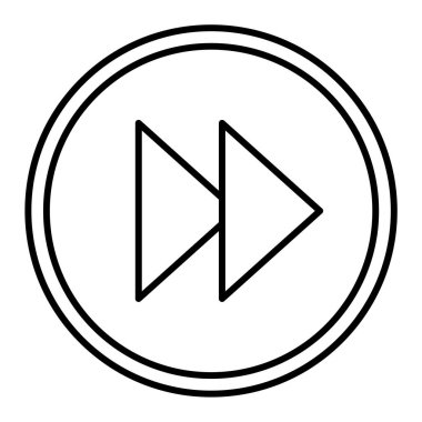 Ok simgesi. Web için ok vektör simgelerinin özet çizimi