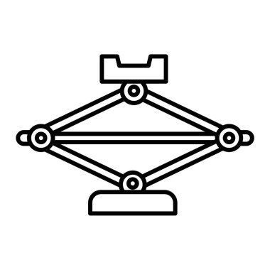 Robot simgesinin vektör illüstrasyonu