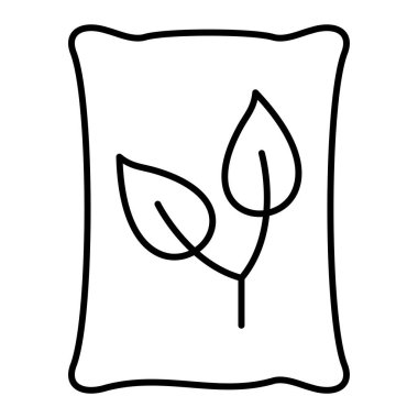 bitki simgesi vektörü beyaz arkaplanda izole edildi, yaprak şeffaf işareti