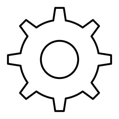 Teçhizat Web simgesi basit illüstrasyon