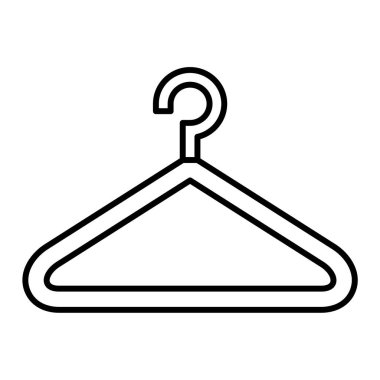 askı simgesi vektör illüstrasyonu
