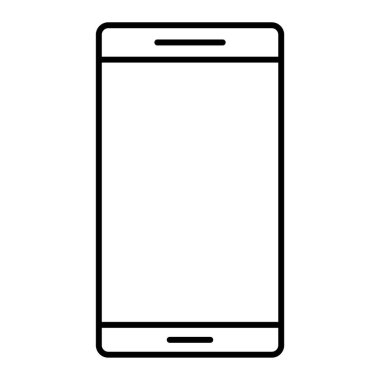 Akıllı telefon aygıtı teknoloji vektör illüstrasyonu