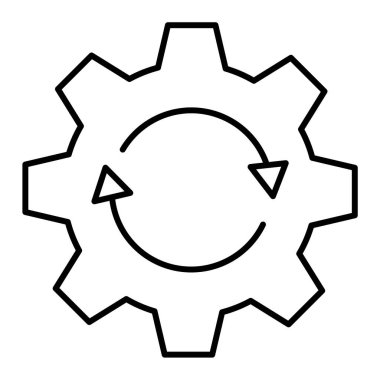 Teçhizat Web simgesi basit illüstrasyon