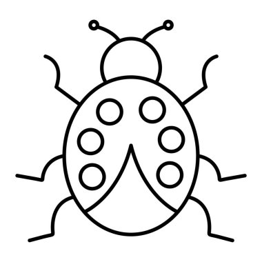 Uğur böceği vektör illüstrasyonuName