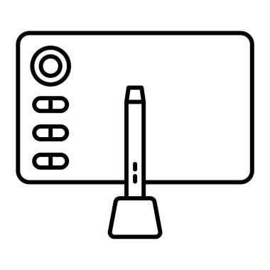 seo modern simgesinin vektör illüstrasyonu