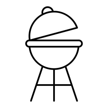 Izgara ikonu. Web için et vektör simgelerinin özet çizimi