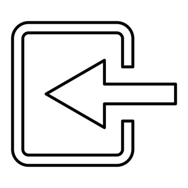 ok simgesi vektör illüstrasyonu