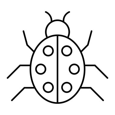 Uğur böceği vektör illüstrasyonuName