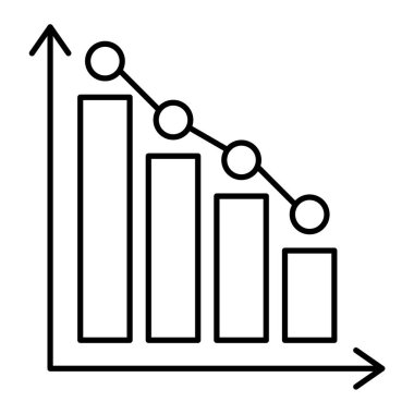 iş grafiği vektör illüstrasyonu