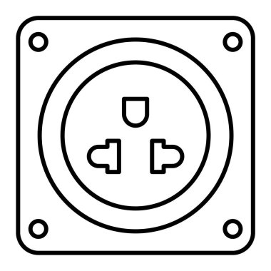 Modern b 'nin vektör illüstrasyonu eksik simgesi