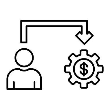 vektör iş simgesi illüstrasyonu