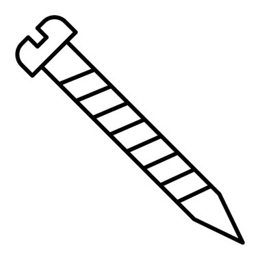 kalem simgesi vektör illüstrasyonu