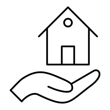 ev simgesi vektör illüstrasyonu