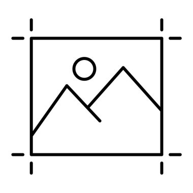 Resim. Web simgesi basit tasarım