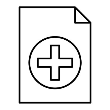 ekle. Web simgesi basit illüstrasyon