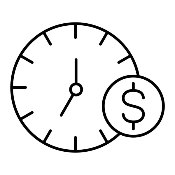 Icono Gestión Del Tiempo Vector Ilustración — Vector de stock