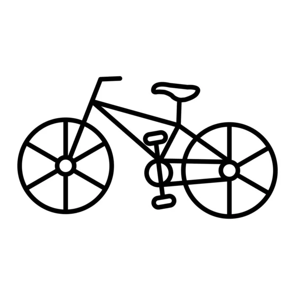 Polkupyörän Kuvakevektorin Kuvitus — vektorikuva