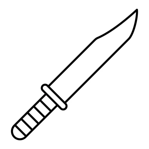 Couteau Vecteur Icône Moderne — Image vectorielle