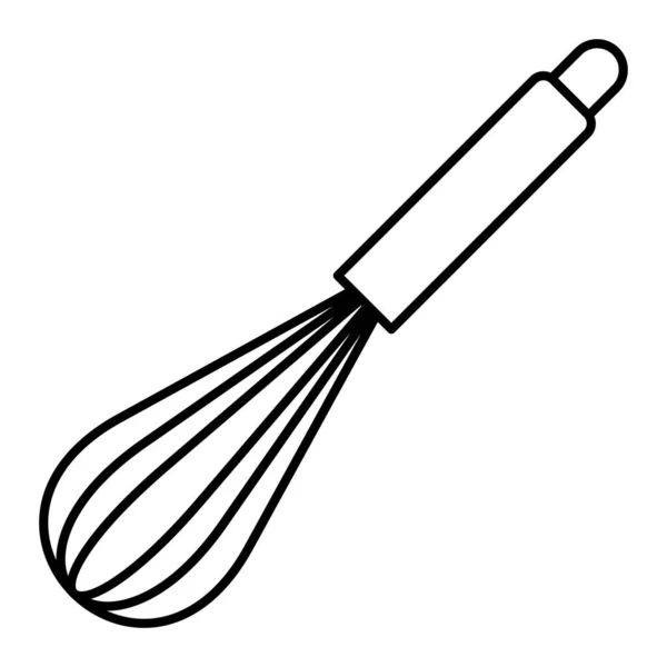 Whisk Icon Illustrazione Vettoriale — Vettoriale Stock