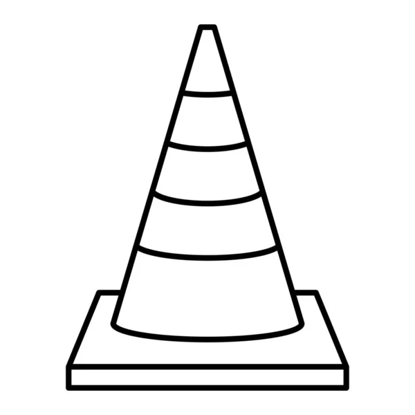 Значок Конуса Ізометричній Векторній Ілюстрації — стоковий вектор