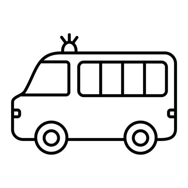 Bus Pictogram Vector Illustratie — Stockvector