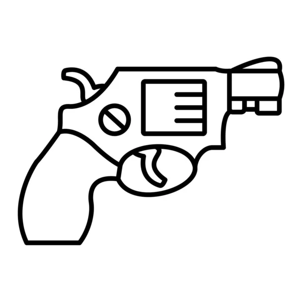 Значок Оружия Простая Иллюстрация Векторных Значков Оружия Сети — стоковый вектор