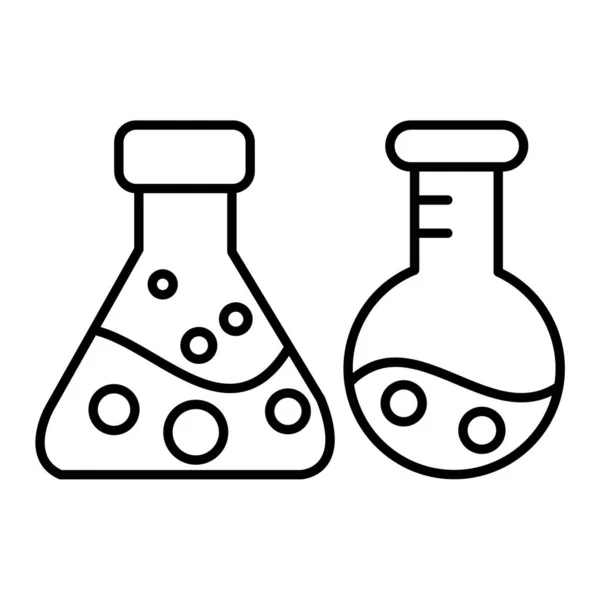 Science Chemistry Icon Vector Illustration — Vector de stock