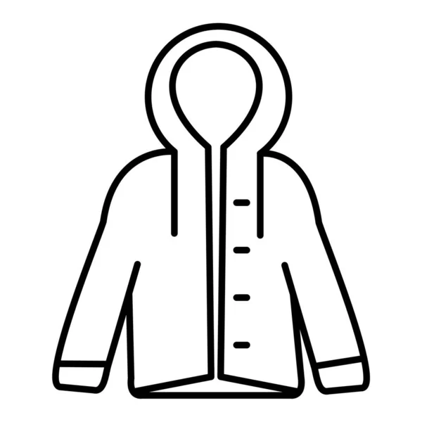 Kleidung Web Symbol Einfache Illustration — Stockvektor