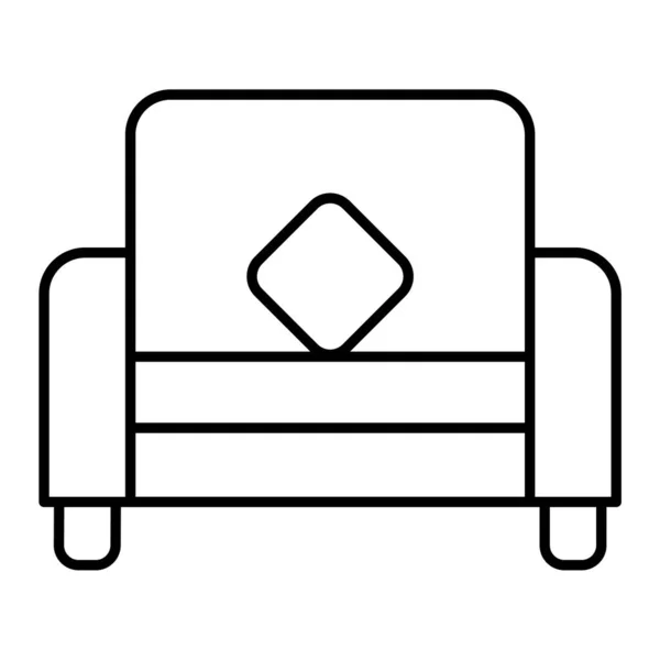 Sofa Symbol Vektor Illustration — Stockvektor
