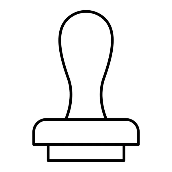 Stempel Mit Siegel Und Signaturvektorillustration Grafikdesign — Stockvektor