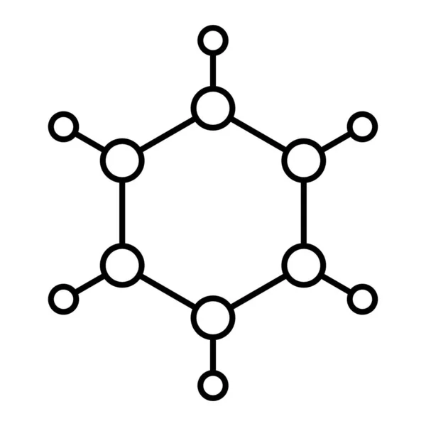 Molecuul Pictogram Vector Illustratie — Stockvector